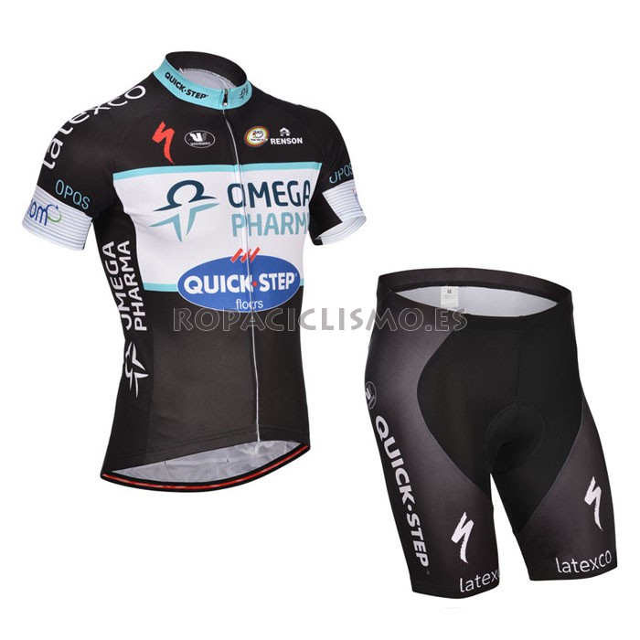 2014 Maillot Quick Step Negro